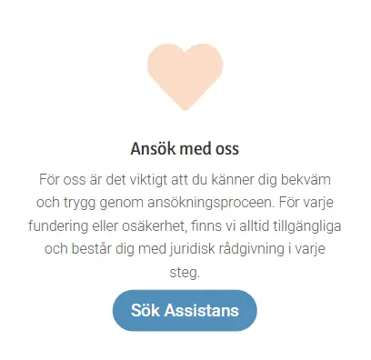 Tjänster 4 Avslutande uppmaning att ansöka